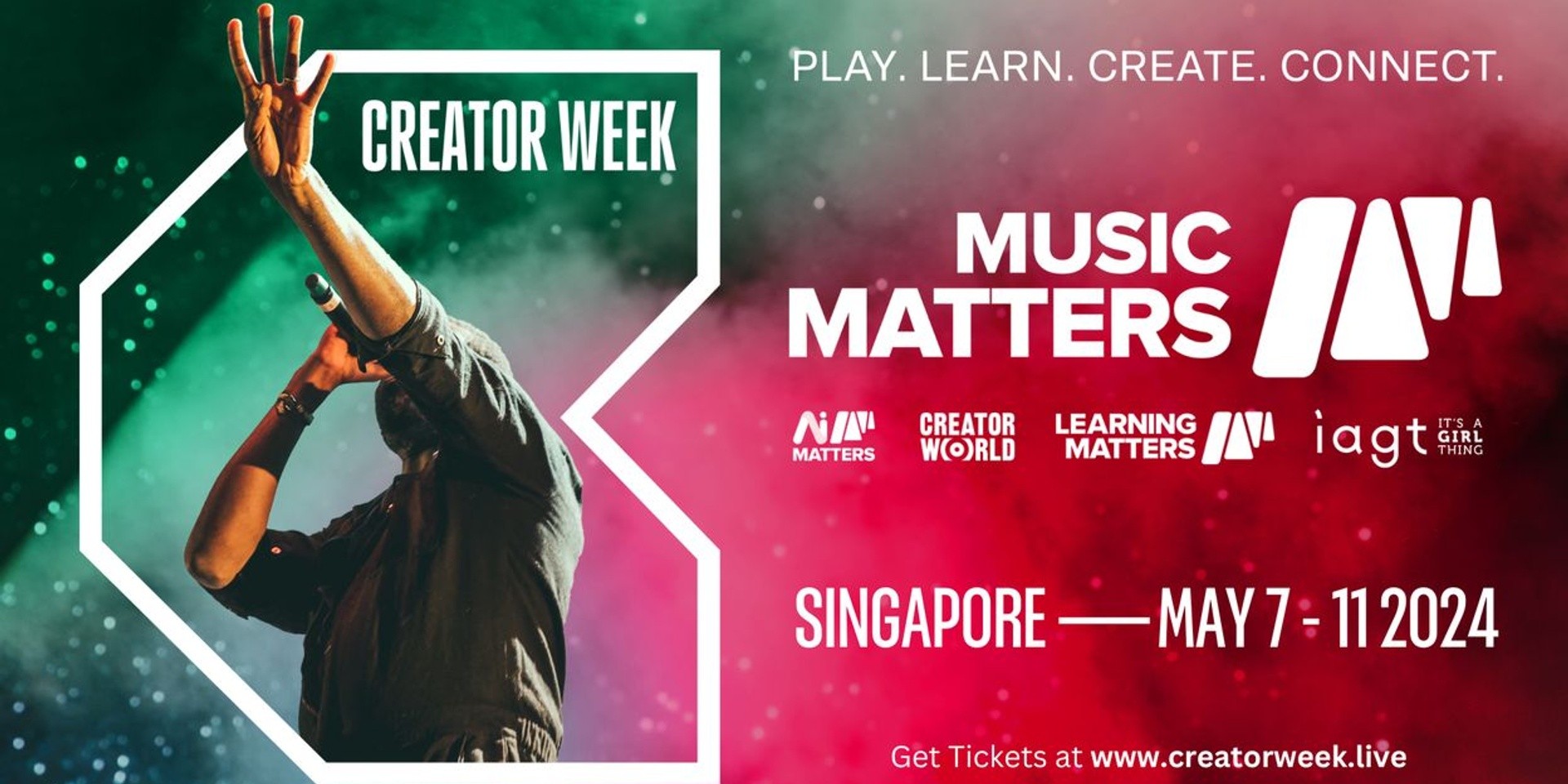 'CreatorWeek 2024' to land in Singapore this May with live music performances, workshops, and more